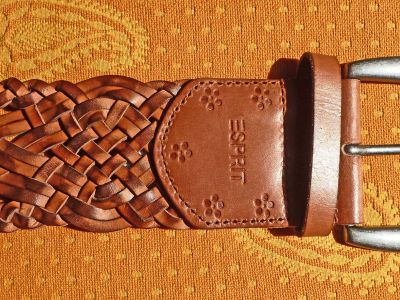 Cleaning and maintenance of leather belts